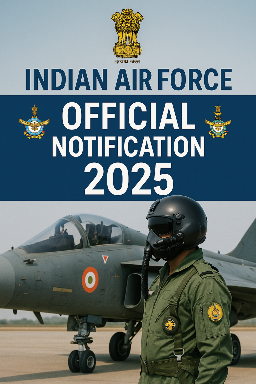 INDIAN AIRFORCE OFFICIAL NOTIFICATION 2025 APPLY NOW !!!